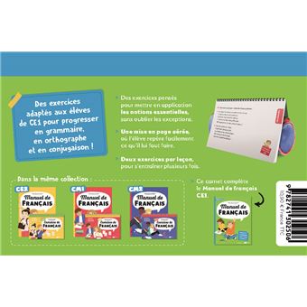 Exercices de français - CE1