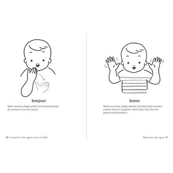 Le petit Livre des signes avec son bébé