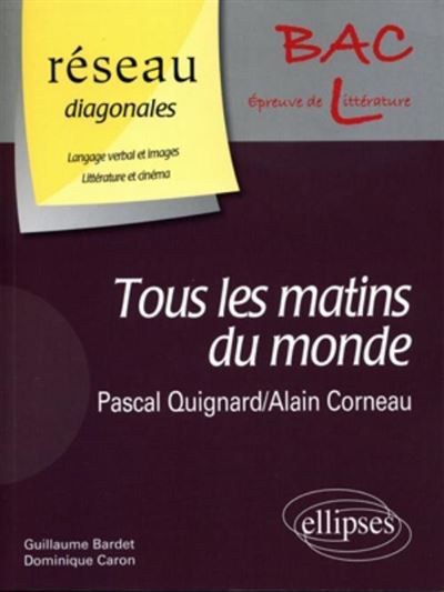 Tous les matins du monde de Pascal Quignard