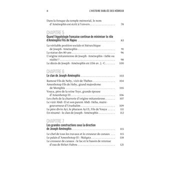 L'histoire oubliée des Hébreux