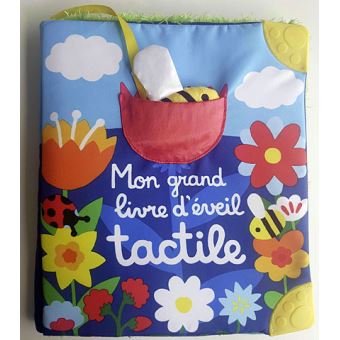 Mon grand livre d'éveil tactile - Mon chemin des chatouilles
