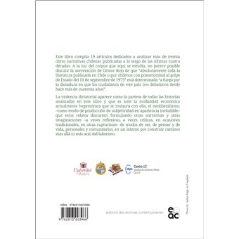 Narrativa chilena actual