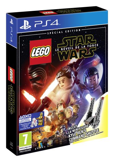 LEGO STAR WARS: Le Réveil de la Force - Edition Speciale Fnac Navette de Commandement PS4