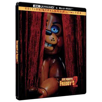 Five Nights At Freddy's - Inclus Blu-ray : Five Nights At Freddy's 2 Édition Limitée SteelBook® Blu-ray 4K Ultra HD