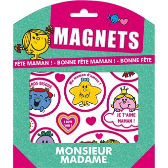 Monsieur Madame - Magnets - Bonne fête Maman