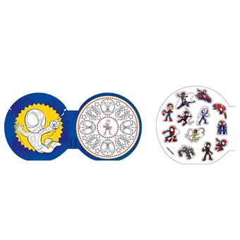 Marvel Spidey et ses amis extraordinaires - Mon premier mandala à colorier - Avec stickers !