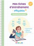 Mes fiches d’entraînement effaçables - Soustractions posées