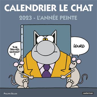 Calendrier Le Chat 2023 - broché - Philippe Geluck, Philippe Geluck