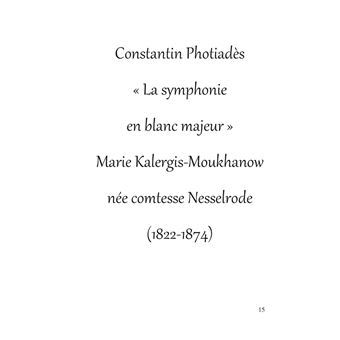 Marie Kalergis-Mouchanoff, née Nesselrode