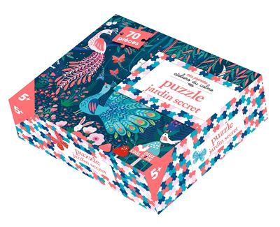 Puzzle fluo jardin secret