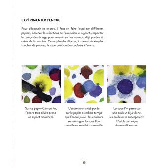 Encres colorées, le style au bout du pinceau