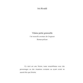 Vilaine petite grenouille