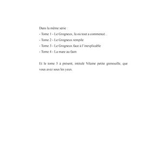 Vilaine petite grenouille