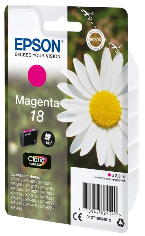 Pack de Cartouche d'encre Epson Paquerette 4 couleurs - Fnac.ch - Cartouche  d'encre