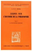 Leçons sur l'histoire de la philosophie IV