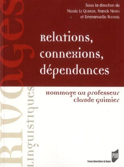 Relations connexions dependances - Nicole Le Querler - broché
