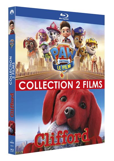 Coffret de Wouf : La Pat' Patrouille le film, Clifford Blu-ray