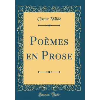 Poèmes en prose