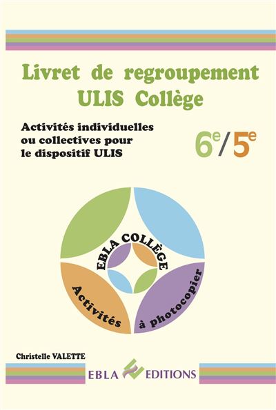 Livret de regroupement ULIS Collège 6e - 5e