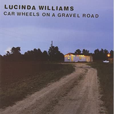 Car wheels on a gravel road