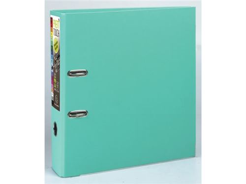 EXA ORDNER PVC MET. RAND D80 A4 PASTEL GROEN