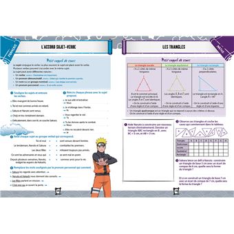 NARUTO SHIPPUDEN - Cahier de vacances de la 6e à la 5e