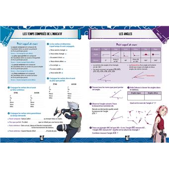 NARUTO SHIPPUDEN - Cahier de vacances de la 6e à la 5e