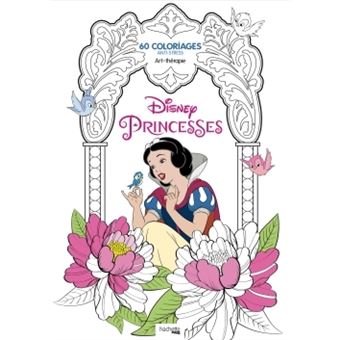 Princesses Disney 60 Coloriages Anti Stress Broche Capucine Sivignon Achat Livre Fnac