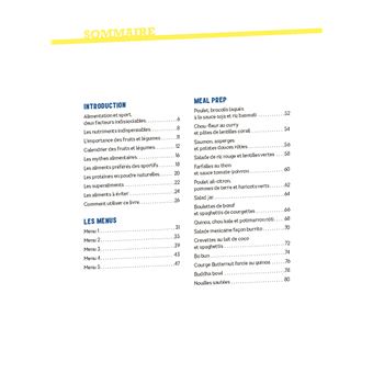 Batch cooking du sportif