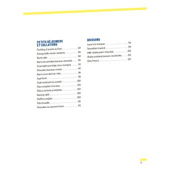 Batch cooking du sportif