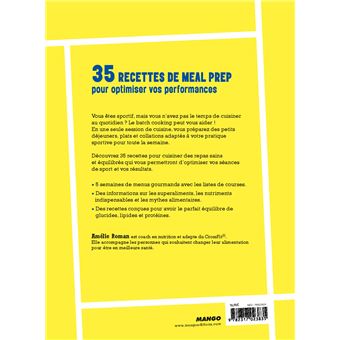 Batch cooking du sportif