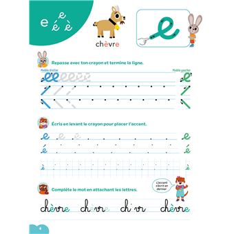 Les cahiers d'Olive - Écriture