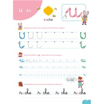 Les cahiers d'Olive - Écriture