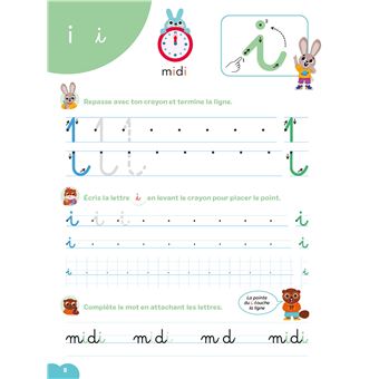 Les cahiers d'Olive - Écriture