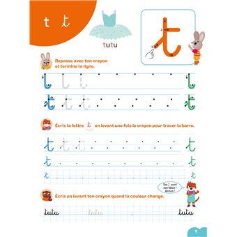 Les cahiers d'Olive - Écriture