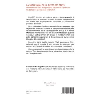 La succession de la dette des États