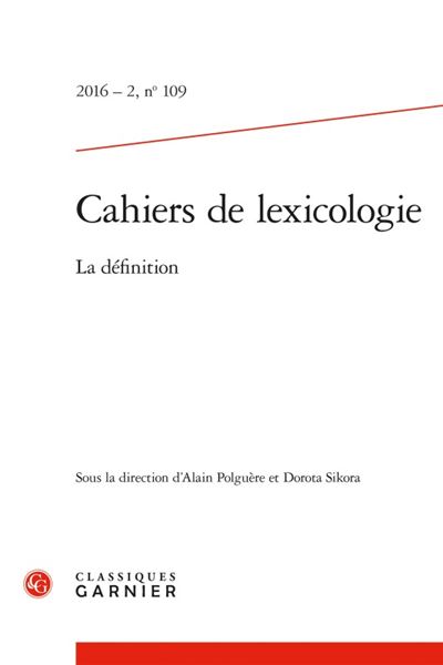 La définition