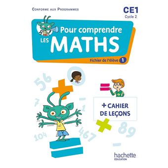 Pour comprendre les maths CE1 - Fichiers élève 1 et 2 + Mémo + Pages matériel