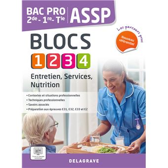 Les Parcours Pros - ASSP - Entretien, services, nutrition - 2de, 1re, Tle Bac Pro ASSP (2023) - Pochette élève