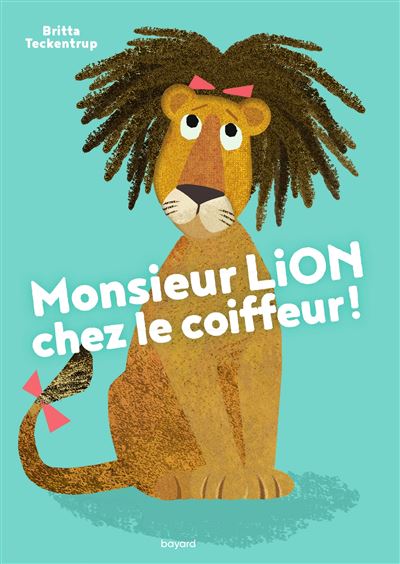Un lion chez le coiffeur