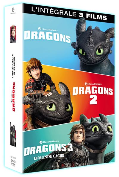 Coffret Dragons L'intégrale DVD
