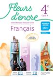 Fleurs d'encre Français 4e - Livre élève