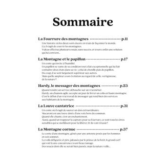 Les contes de la Montagne