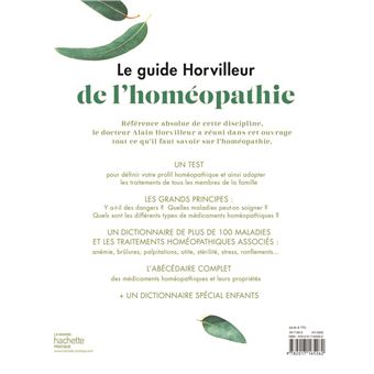 Le guide Horvilleur de l'homéopathie