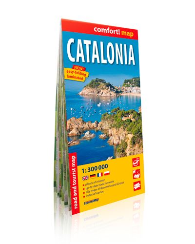 Catalogne (gb)  1/300.000 (comfort !map, laminée)