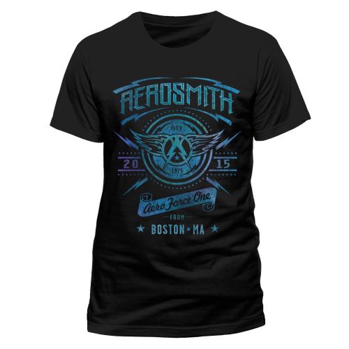 AEROSMITH-T-SHIRT IN A TUBE-AERO FORCE ONE (S)