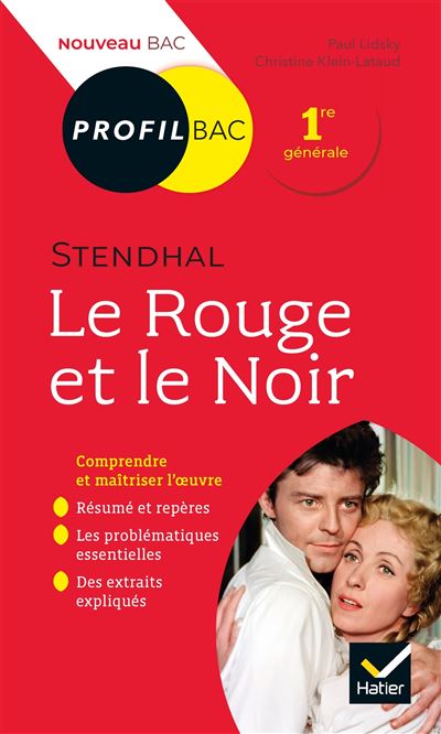Profil - Stendhal, Le Rouge et le Noir - Paul Lidsky - Poche