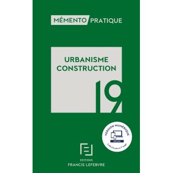 Mémento Urbanisme Construction 2019