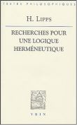 Recherches pour une logique herméneutique