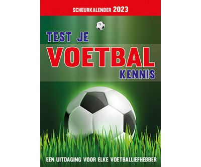 Scheurkalender 2023 Test je voetbalkennis broché Achat Livre fnac